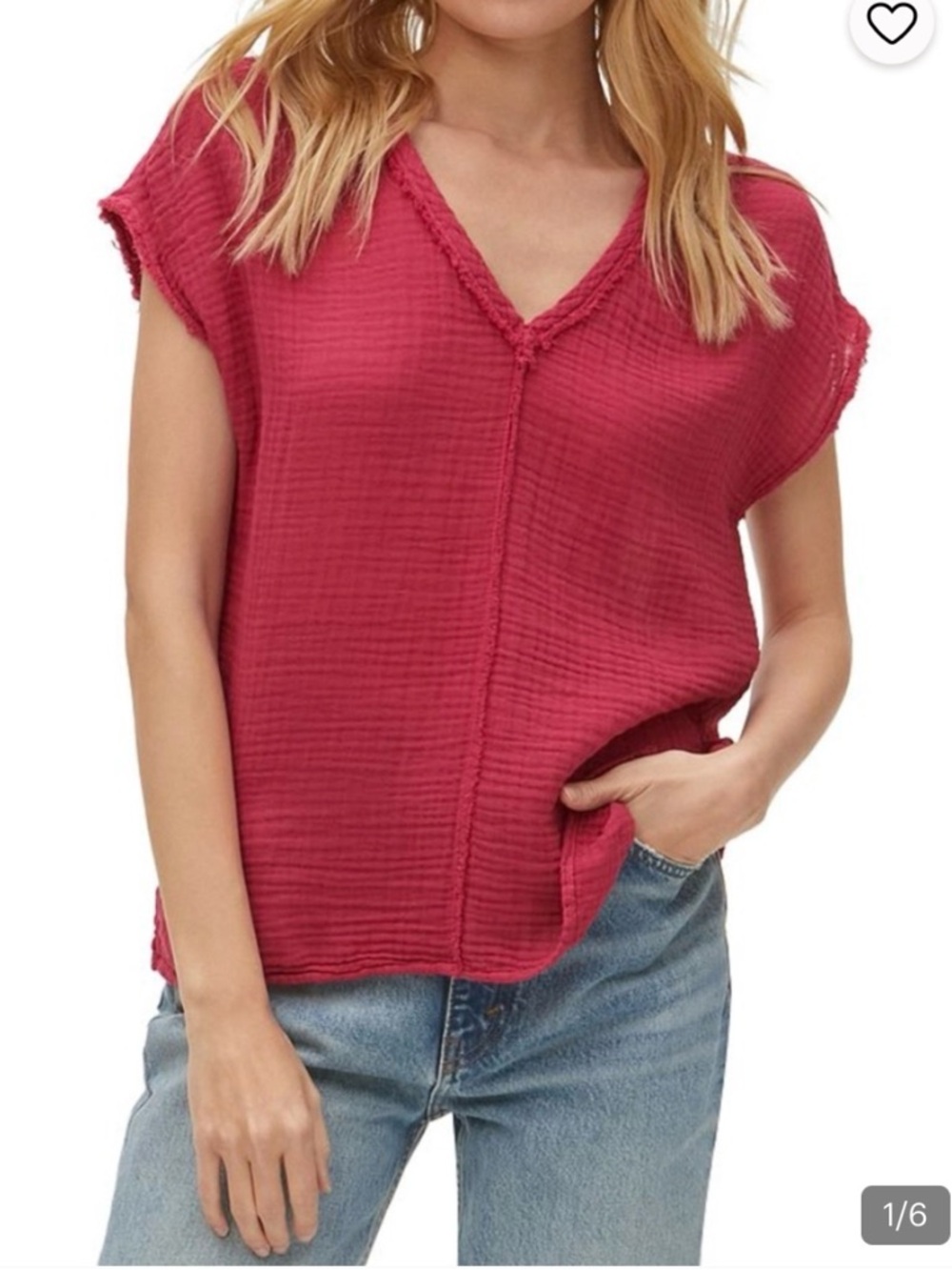 Michael Stars Gaya V-Neck Shirt